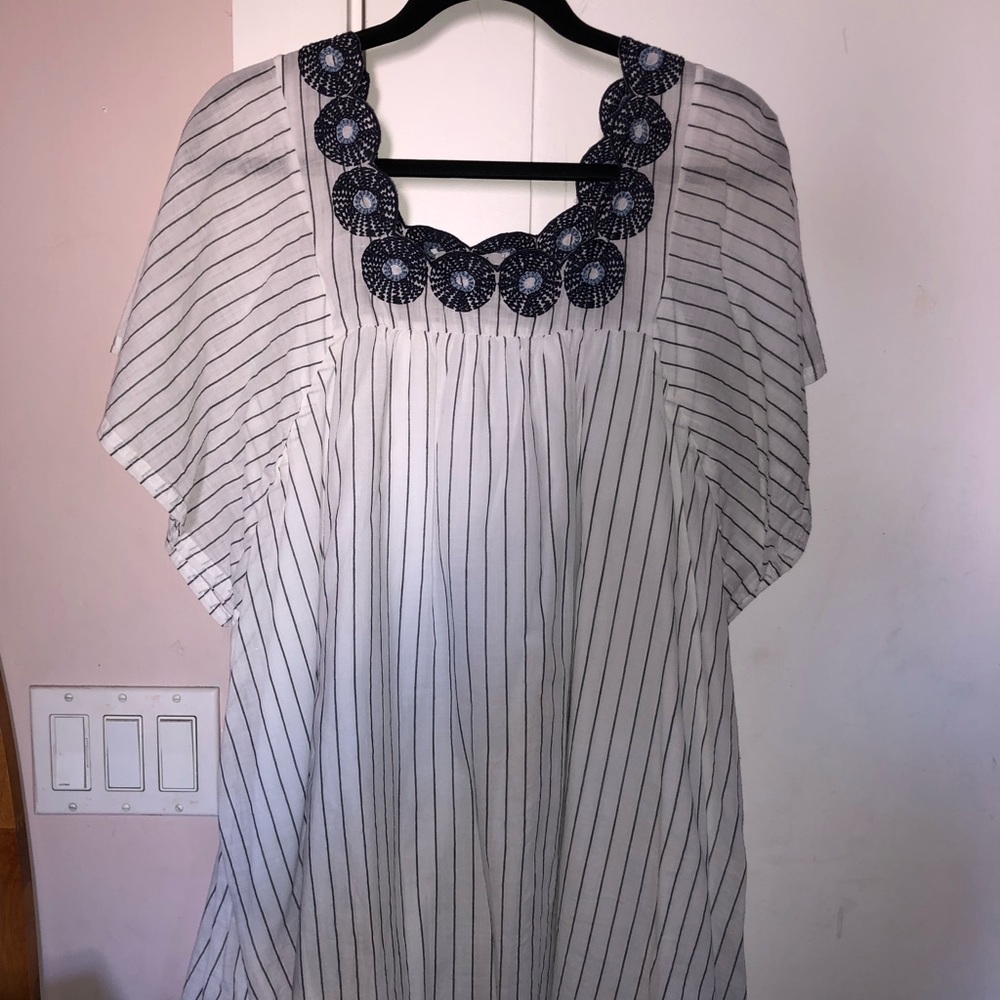 Madewell Square neck mini dress